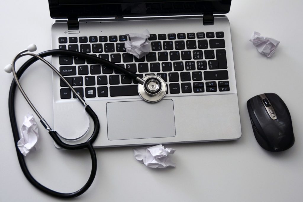 blood pressure gauge business computer