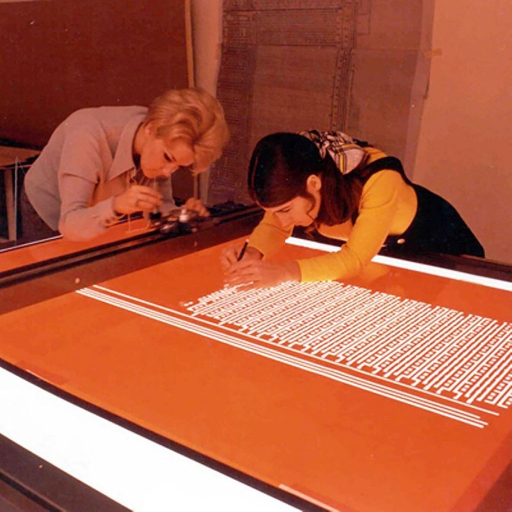 Pic Cutting rubylith