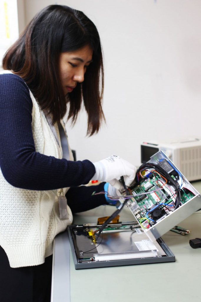 Jihye embedded display