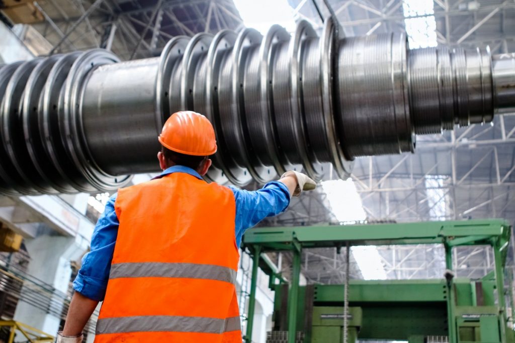 back view business engineer