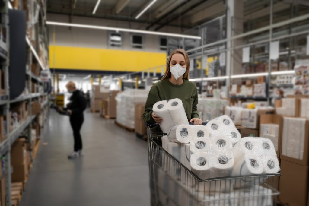 Toilet paper shortage