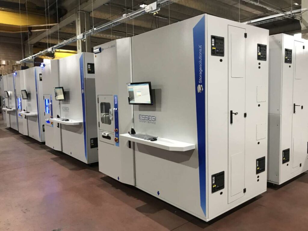 cgs essegi storage tower integration