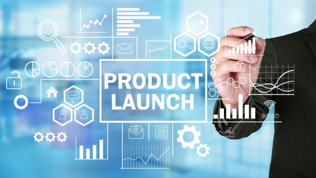 etq product launch whiteboard notes