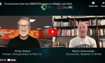 The Economist View from Marco Annunziata on EMS@C-Level 2023